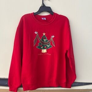 Jerzees Red Crewneck Sweatshirt